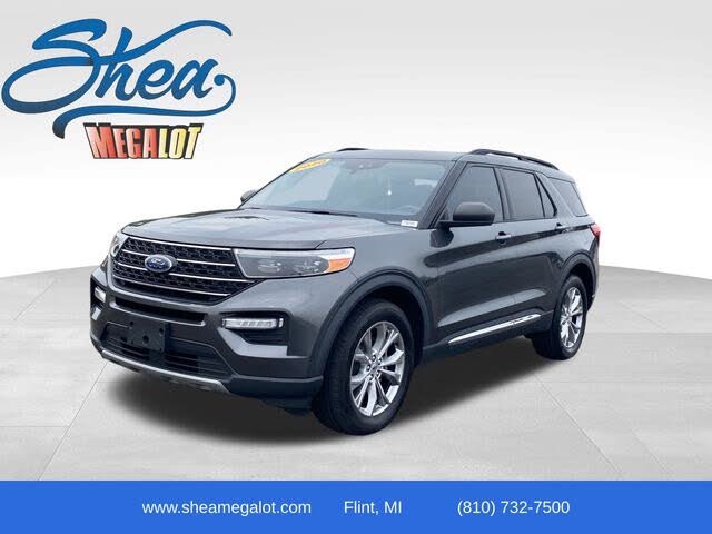 Gray (Magnetic Metallic) 2020 Ford Explorer SUV / Crossover All-Wheel Drive Automatic