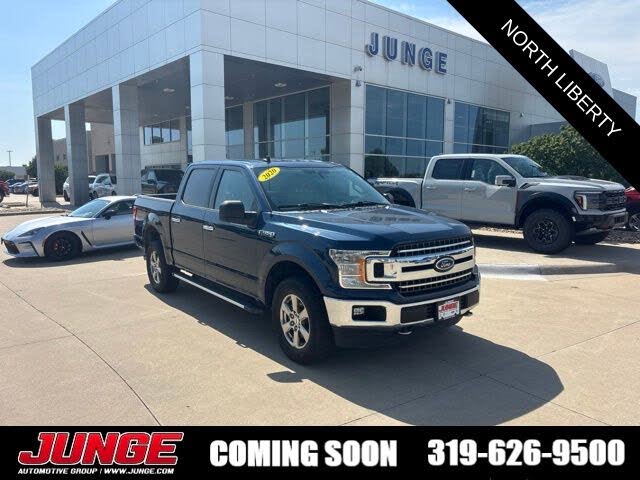 Blue Jeans Metallic 2020 Ford F-150 Pickup Truck Four-Wheel Drive Automatic