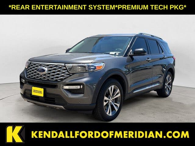 Gray (Magnetic) 2020 Ford Explorer SUV / Crossover All-Wheel Drive Automatic