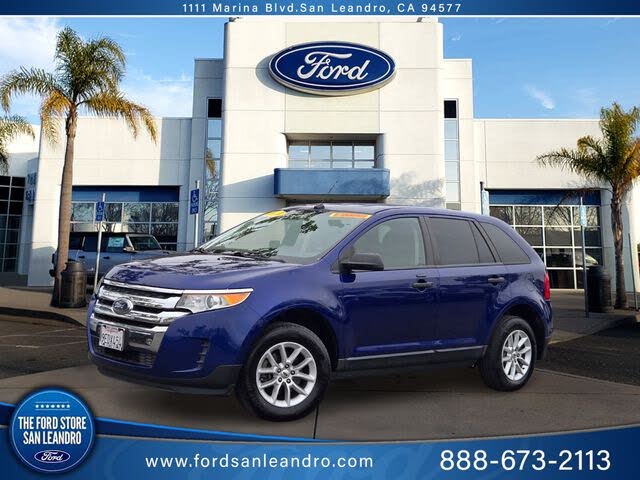 Deep Impact Blue Metallic 2014 Ford Edge SUV / Crossover Front-Wheel Drive 6-Speed Automatic
