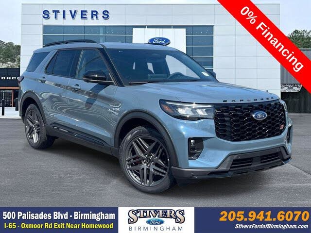 Vapor Blue 2026 Ford Explorer SUV / Crossover All-Wheel Drive Automatic