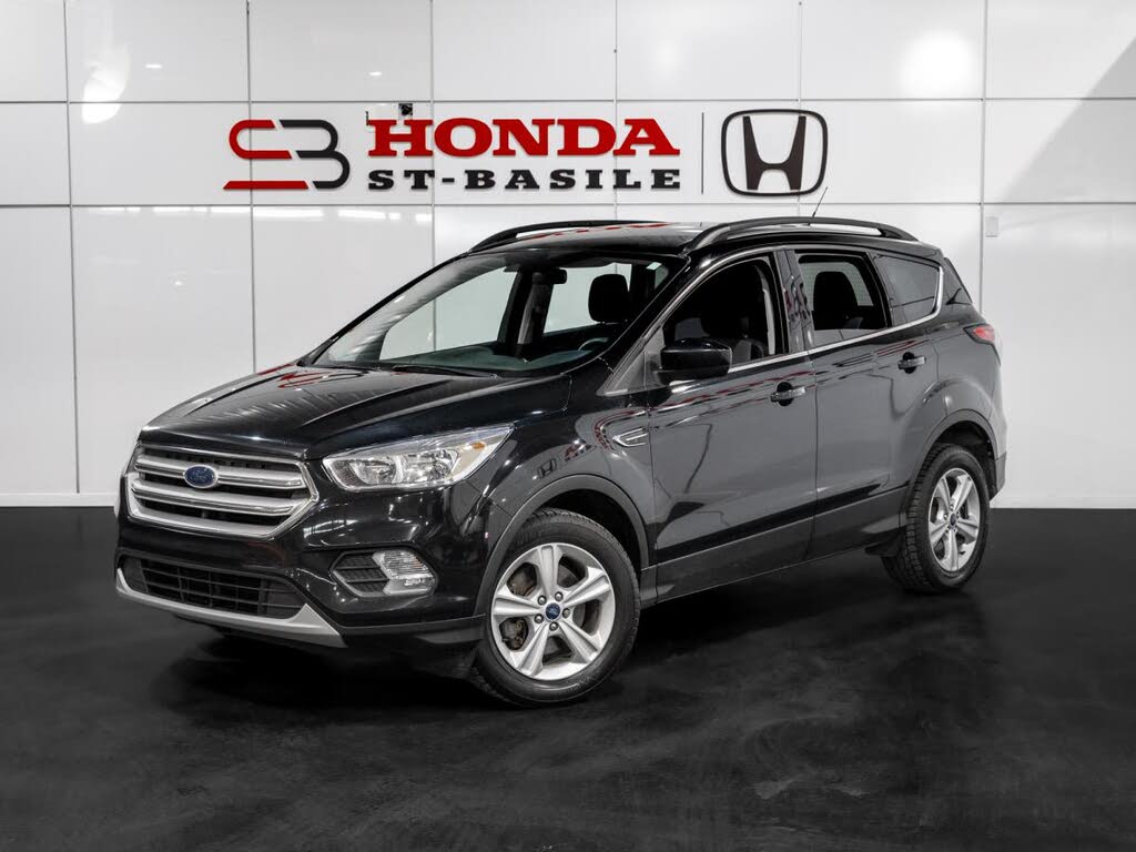 Black 2018 Ford Escape SUV / Crossover All-Wheel Drive Automatic
