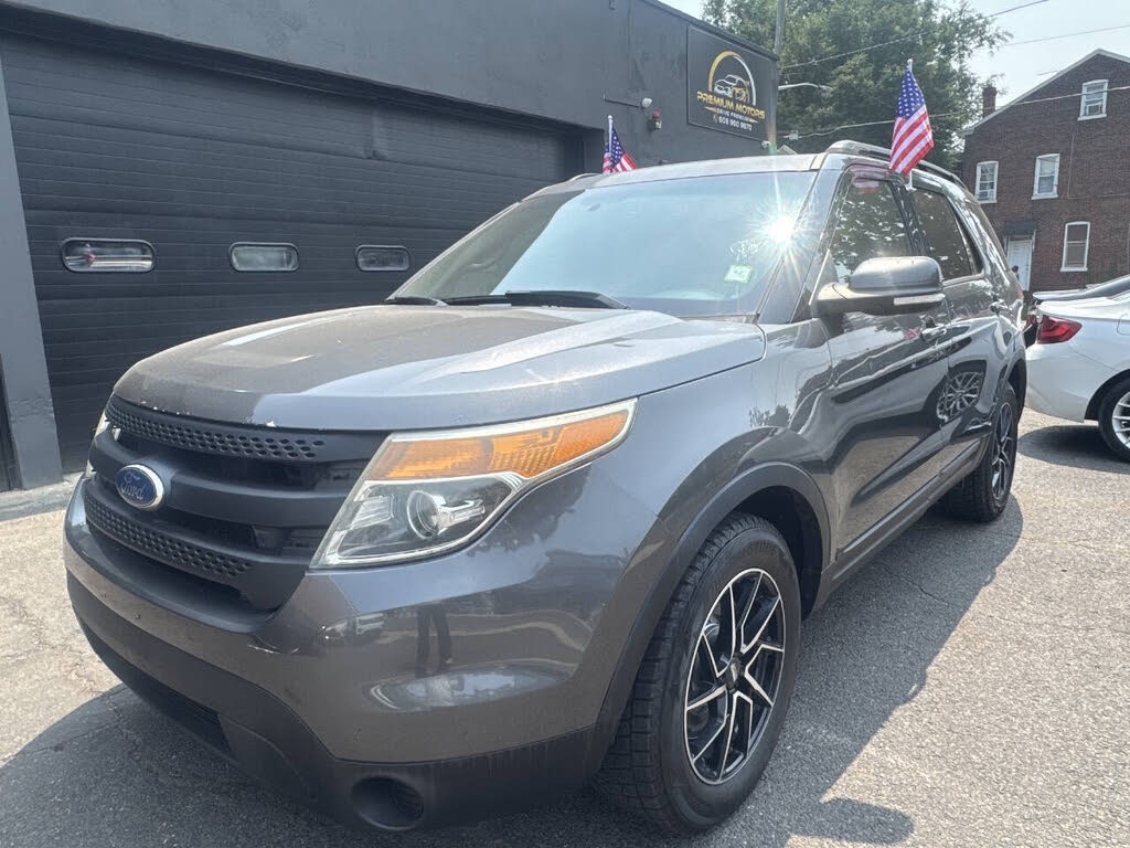 Gray (Magnetic Metallic) 2015 Ford Explorer SUV / Crossover Front-Wheel Drive 6-Speed Automatic