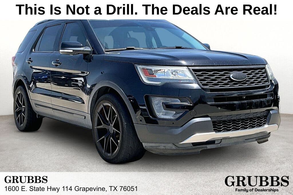 Shadow Black 2016 Ford Explorer SUV / Crossover All-Wheel Drive 6-Speed Automatic