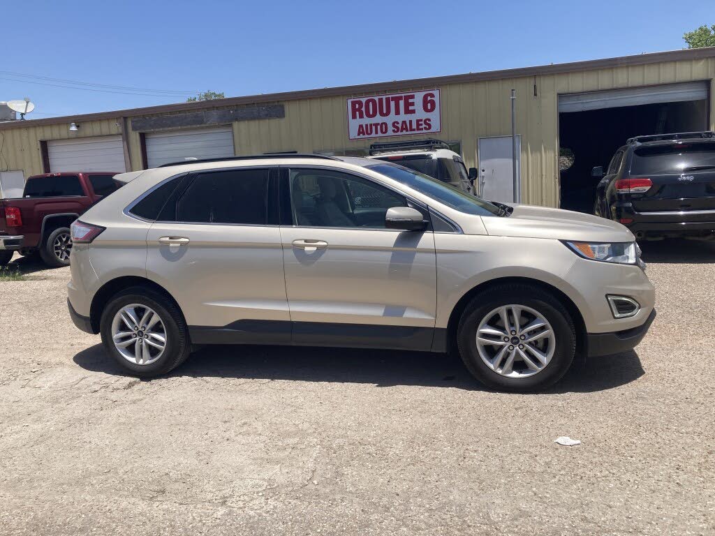 Gold 2018 Ford Edge SUV / Crossover Front-Wheel Drive Automatic