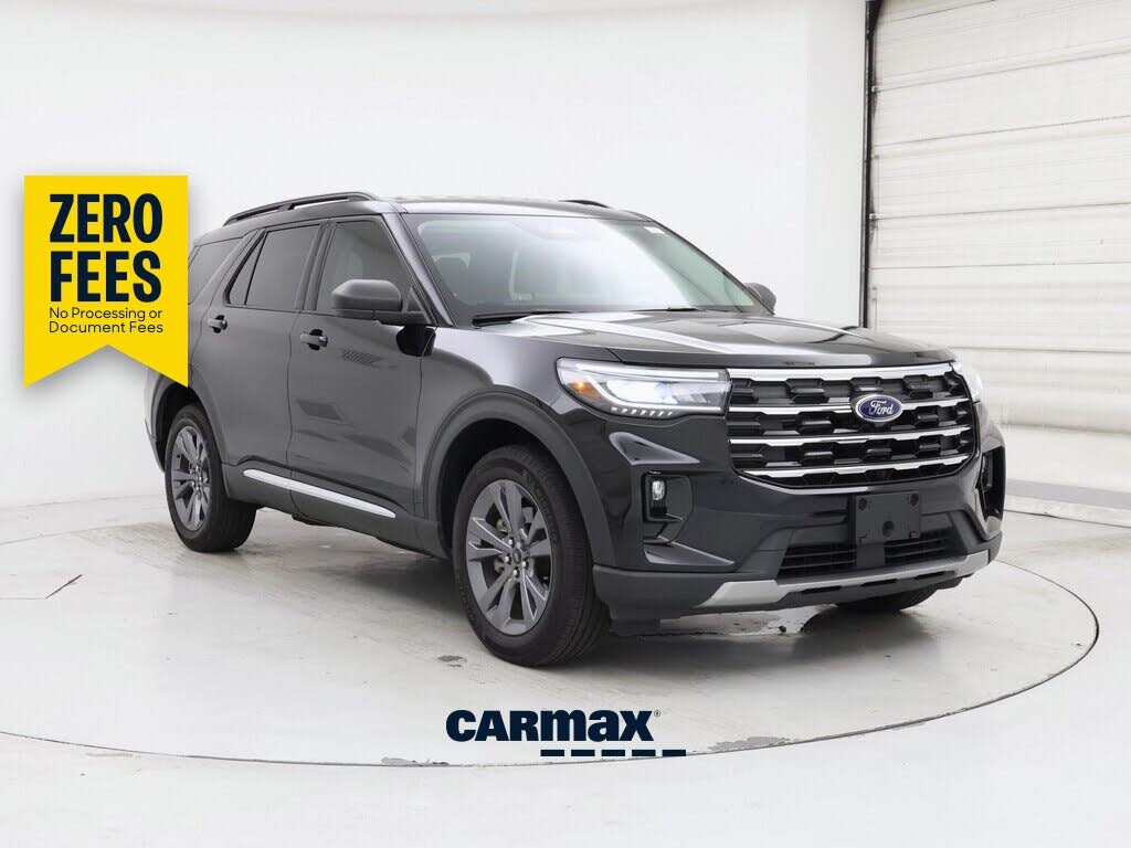 Black 2025 Ford Explorer SUV / Crossover All-Wheel Drive Automatic