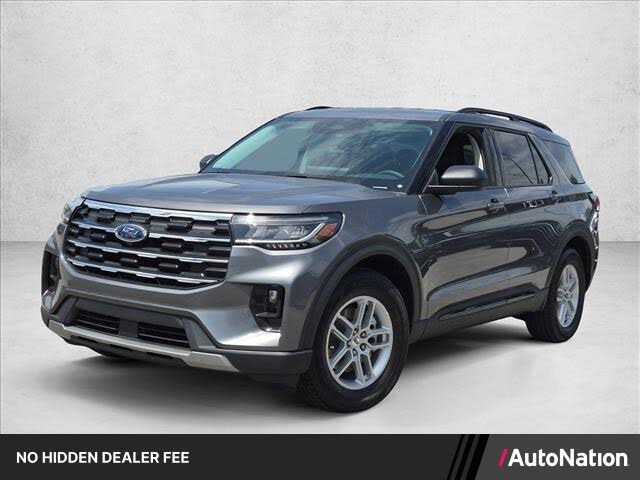 Carbonized Gray Metallic 2026 Ford Explorer SUV / Crossover Rear-Wheel Drive Automatic