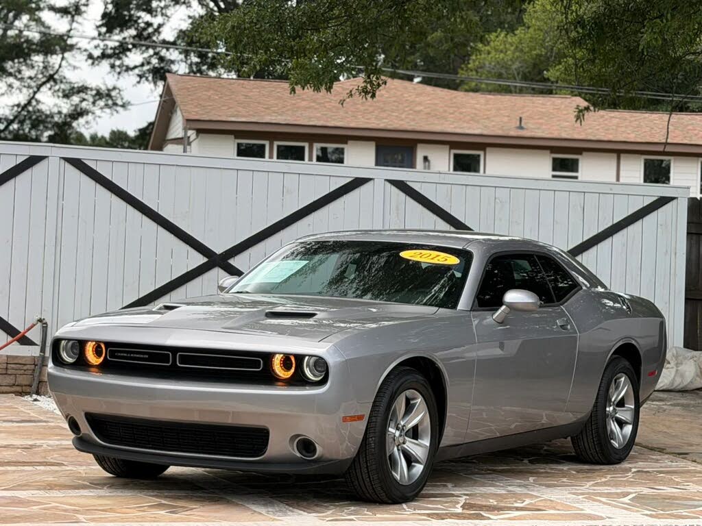 Billet Silver Metallic Clearcoat 2015 Dodge Challenger Coupe Rear-Wheel Drive Automatic
