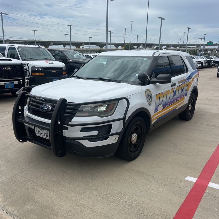 White 2017 Ford Explorer SUV / Crossover All-Wheel Drive 6-Speed Automatic