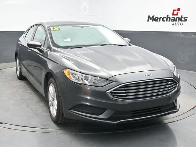 Gray (Magnetic) 2018 Ford Fusion Sedan Front-Wheel Drive 6-Speed Automatic