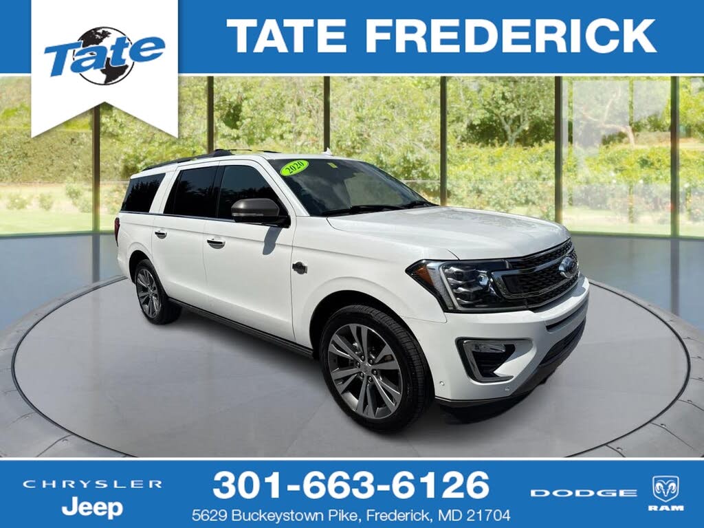Star White Metallic Tri-Coat 2020 Ford Expedition SUV / Crossover Four-Wheel Drive Automatic