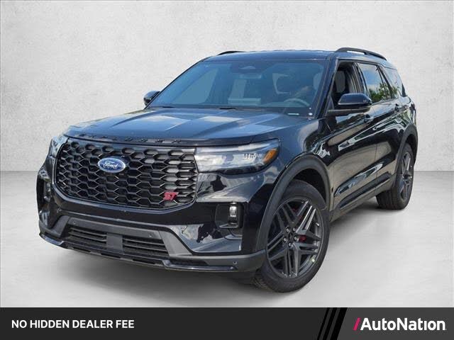 Agate Black Metallic 2026 Ford Explorer SUV / Crossover All-Wheel Drive Automatic