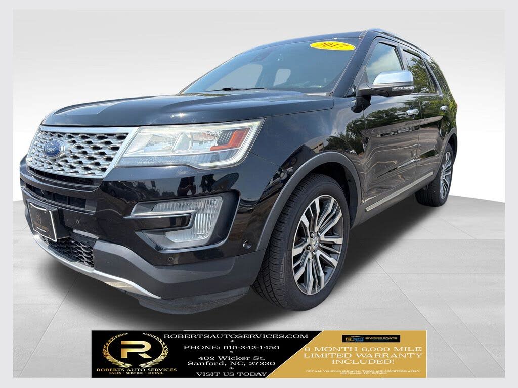  2017 Ford Explorer Platinum AWD   