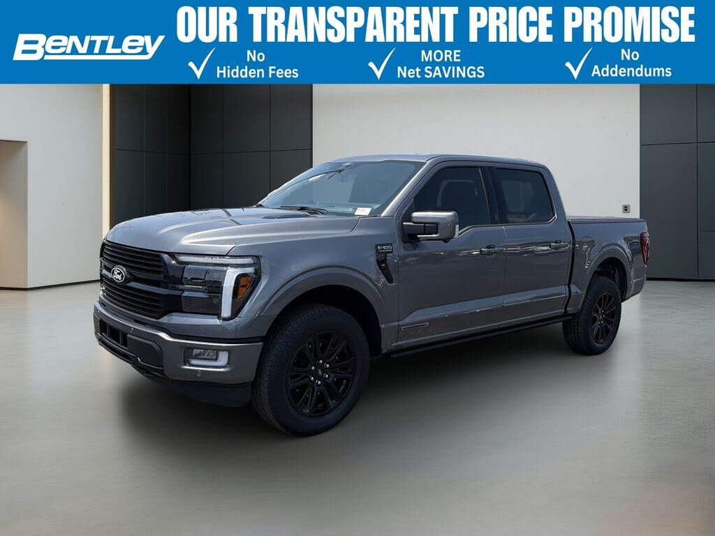 Gray Metallic 2025 Ford F-150 Pickup Truck Four-Wheel Drive Automatic