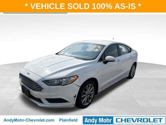Oxford White 2017 Ford Fusion Sedan Front-Wheel Drive 6-Speed Automatic