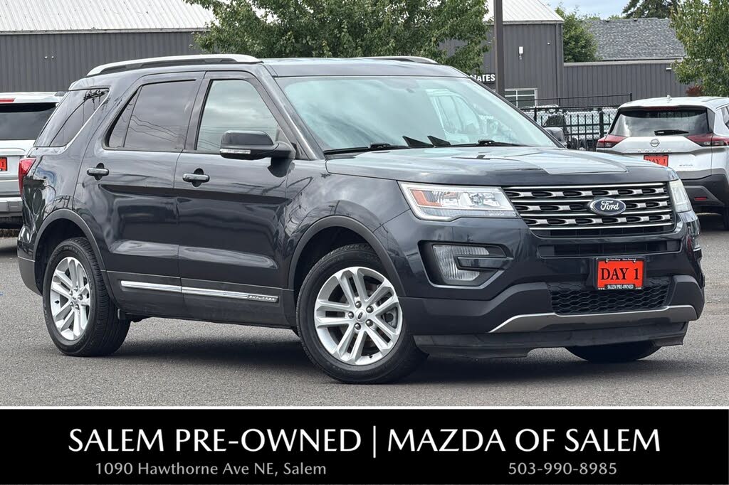 Quartz Metallic 2017 Ford Explorer SUV / Crossover Front-Wheel Drive 6-Speed Automatic