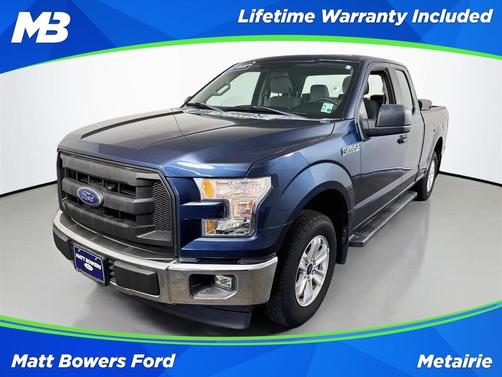 Blue Jeans Metallic 2017 Ford F-150 Pickup Truck 4X2 6-Speed Automatic