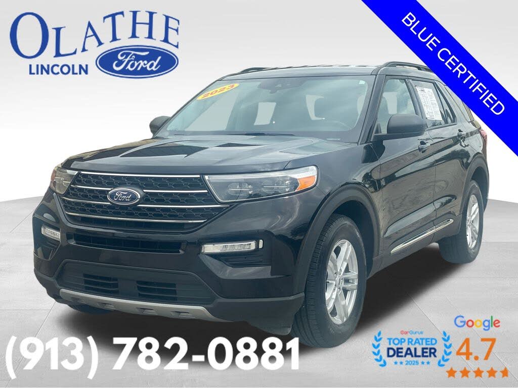 Agate Black Metallic 2023 Ford Explorer SUV / Crossover All-Wheel Drive Automatic