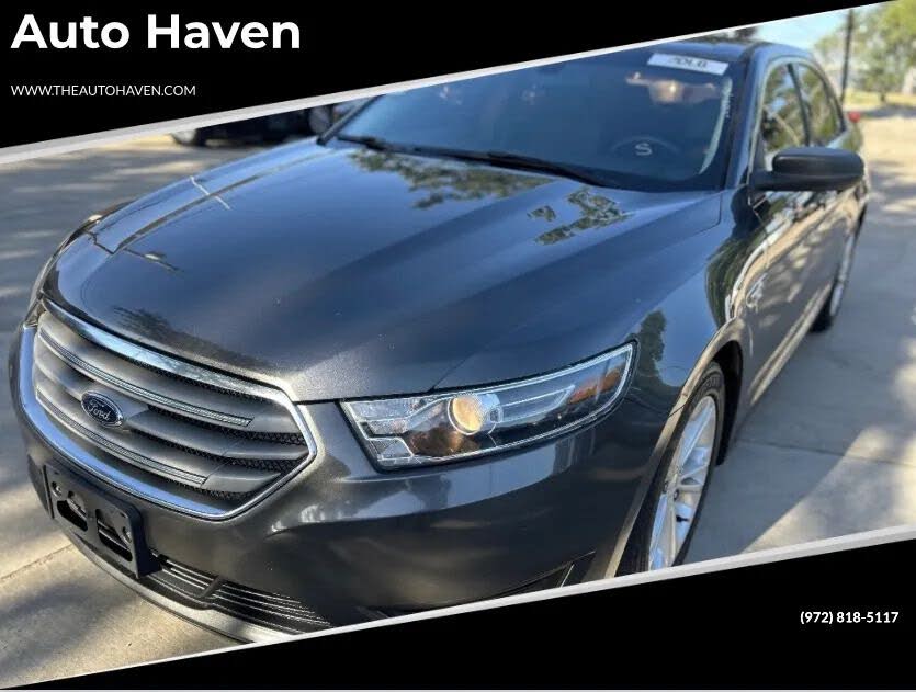 Gray 2017 Ford Taurus Sedan Front-Wheel Drive 6-Speed Automatic