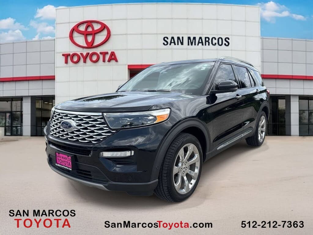 Agate Black Metallic 2020 Ford Explorer SUV / Crossover All-Wheel Drive Automatic