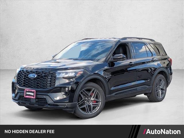 Agate Black Metallic 2026 Ford Explorer SUV / Crossover Rear-Wheel Drive Automatic