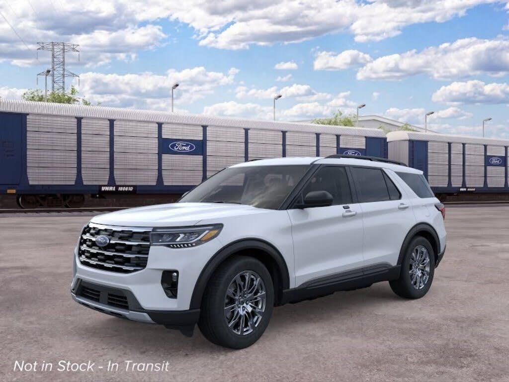 White 2026 Ford Explorer SUV / Crossover All-Wheel Drive Automatic