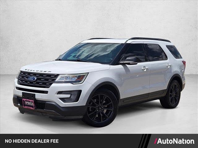 Oxford White 2017 Ford Explorer SUV / Crossover Front-Wheel Drive 6-Speed Automatic