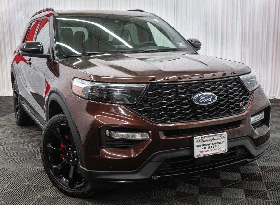 Rapid Red Metallic Tinted Clearcoat 2020 Ford Explorer SUV / Crossover All-Wheel Drive Automatic