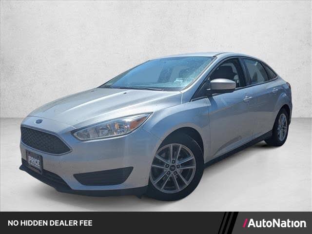 Ingot Silver Metallic 2018 Ford Focus Sedan Front-Wheel Drive 6-Speed Automatic