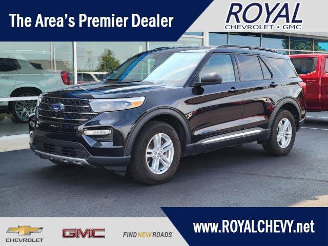 Black 2024 Ford Explorer SUV / Crossover All-Wheel Drive Automatic