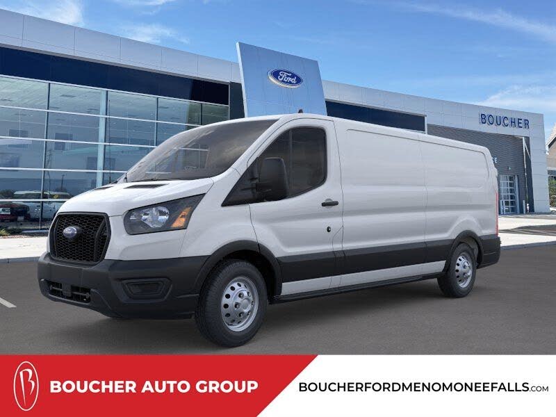Oxford White 2025 Ford Transit Cargo Van All-Wheel Drive 