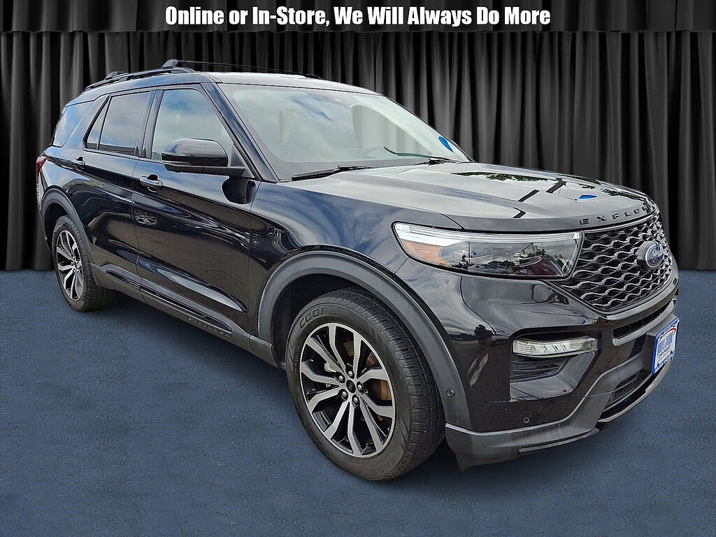 Agate Black 2020 Ford Explorer SUV / Crossover All-Wheel Drive Automatic