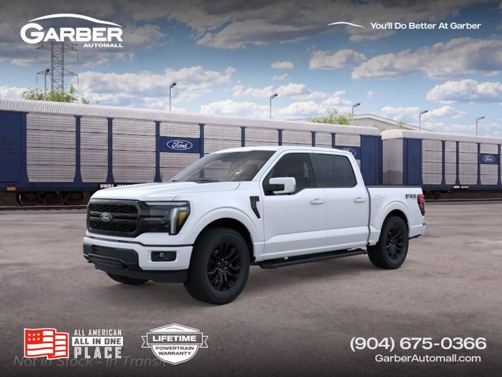 White 2026 Ford F-150 Pickup Truck Four-Wheel Drive Automatic
