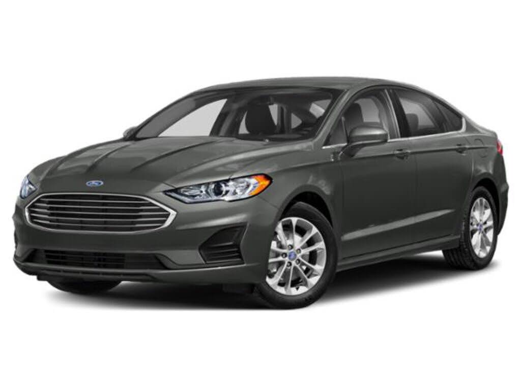 Red 2019 Ford Fusion Sedan Front-Wheel Drive Automatic