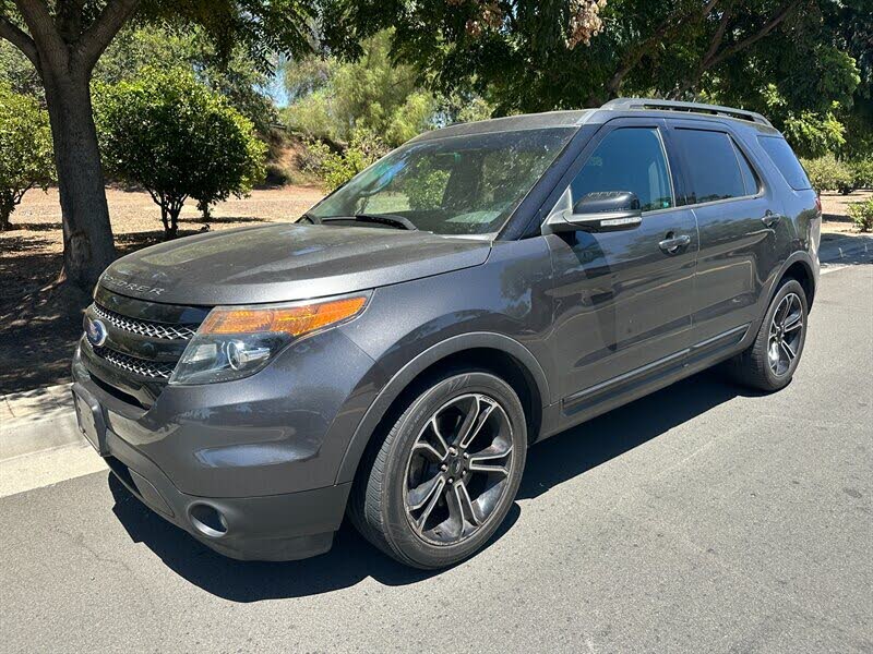 Gray 2015 Ford Explorer SUV / Crossover All-Wheel Drive Automatic