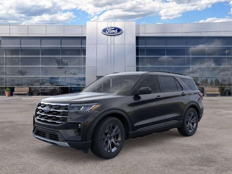 Agate Black Metallic 2026 Ford Explorer SUV / Crossover All-Wheel Drive Automatic
