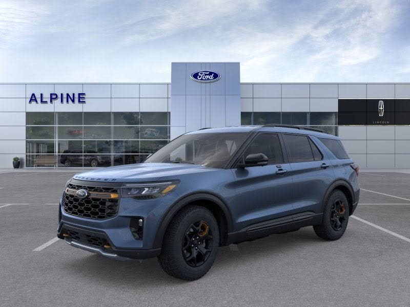 Vapor Blue 2026 Ford Explorer SUV / Crossover All-Wheel Drive Automatic