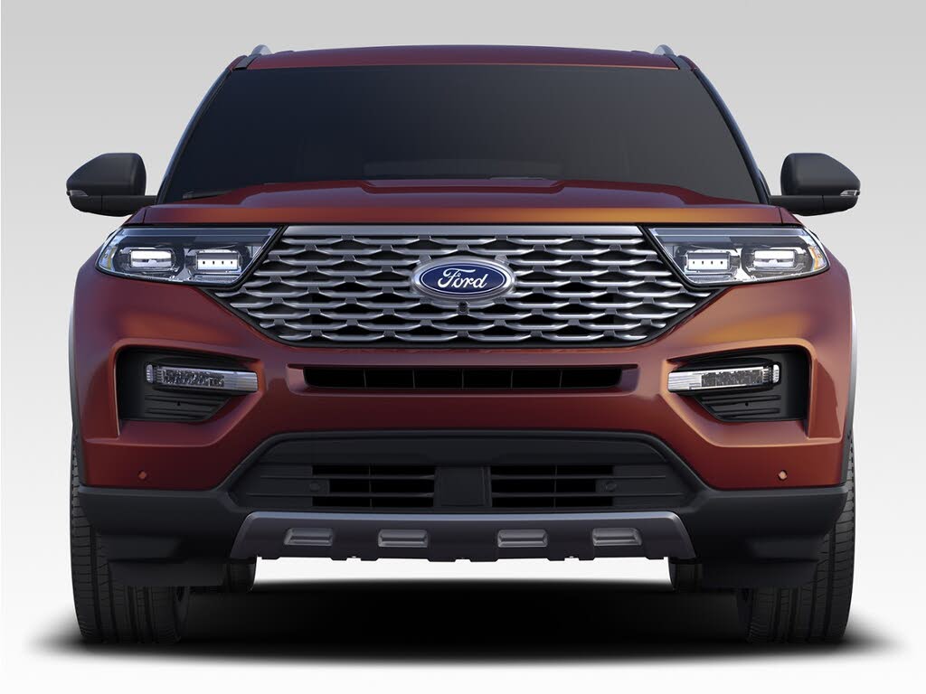 Oxford White 2023 Ford Explorer SUV / Crossover Rear-Wheel Drive Automatic