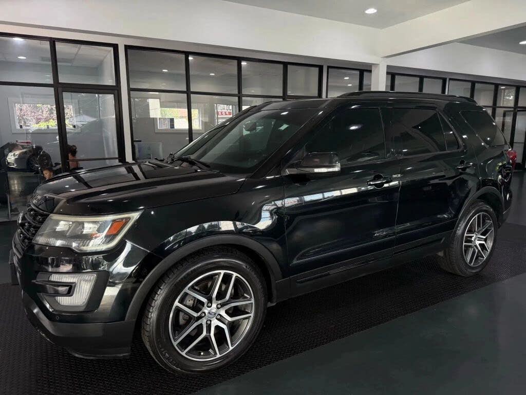 Black 2017 Ford Explorer SUV / Crossover All-Wheel Drive 6-Speed Automatic