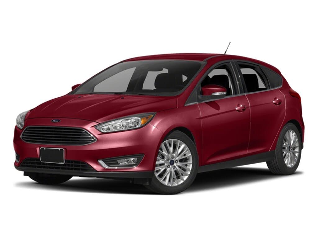 Red 2017 Ford Focus Hatchback Front-Wheel Drive Automatic