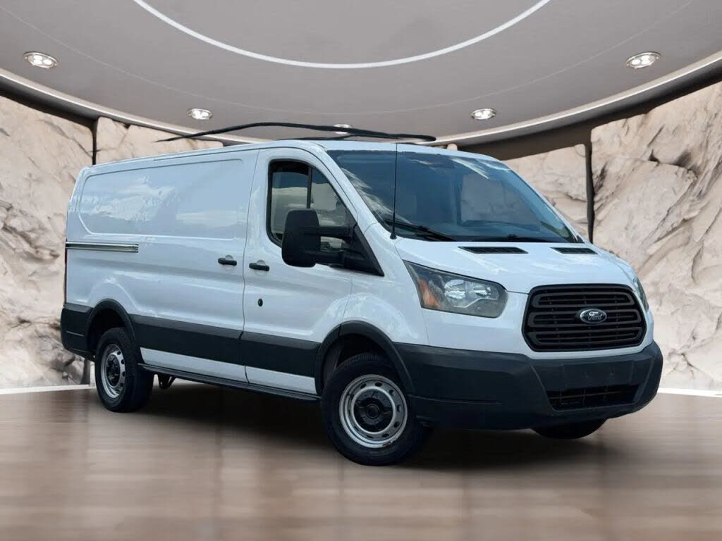 White 2015 Ford Transit Cargo Van Rear-Wheel Drive 6-Speed Automatic Overdrive