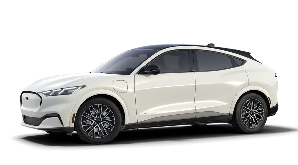 White (BLANC ASTRAL MÉTALLISÉ TROIS COUCHES) 2025 Ford Mustang Mach-E SUV / Crossover All-Wheel Drive Automatic