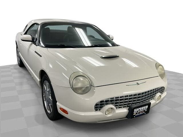 White 2003 Ford Thunderbird Convertible Rear-Wheel Drive Automatic