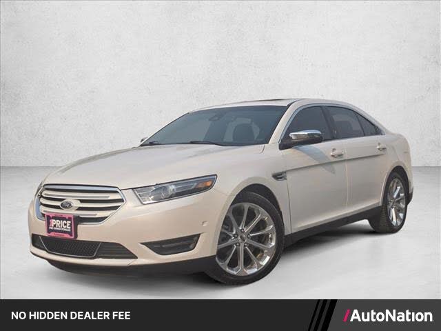 White Platinum Metallic Tri-Coat 2016 Ford Taurus Sedan All-Wheel Drive 6-Speed Automatic