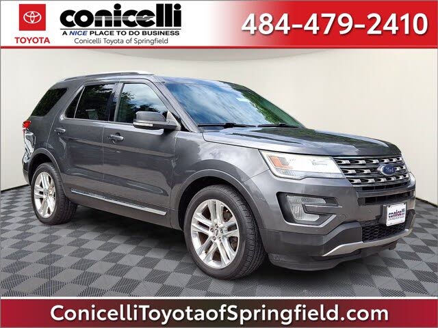 Gray (Magnetic Metallic   J7) 2017 Ford Explorer SUV / Crossover All-Wheel Drive Automatic