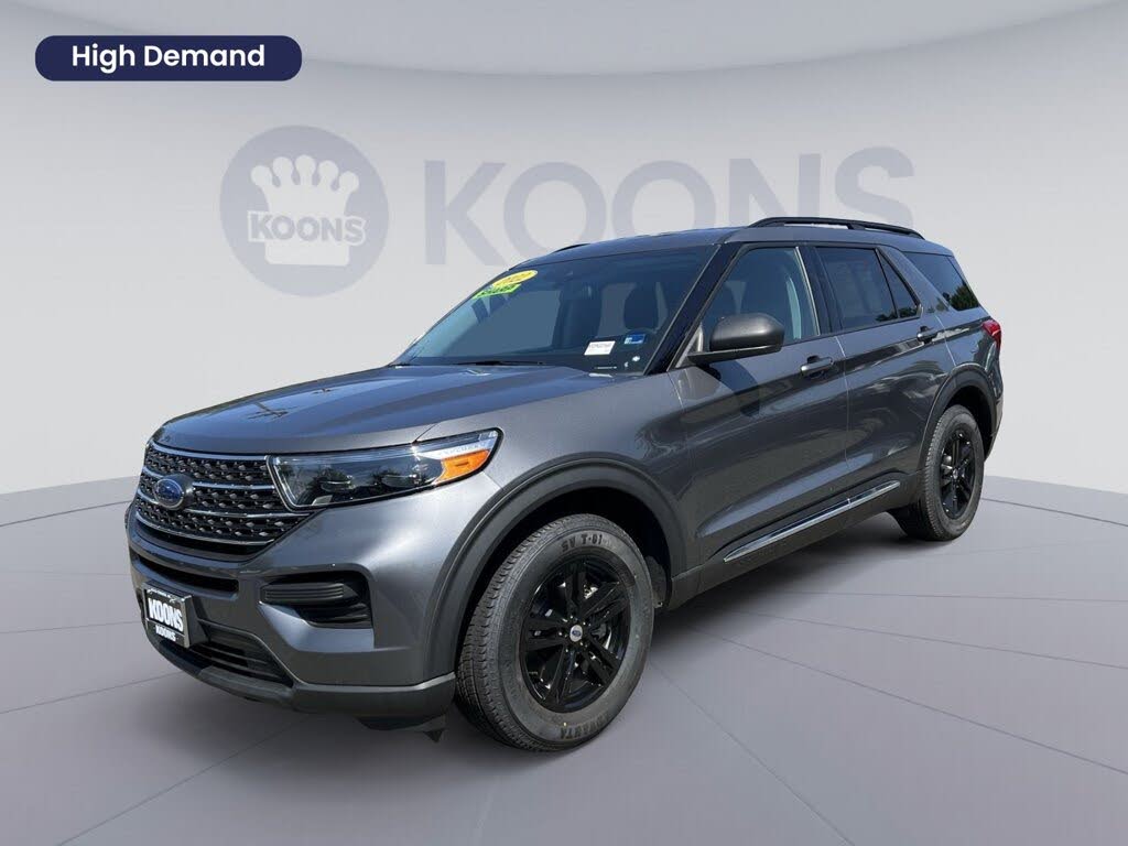 Gray 2022 Ford Explorer SUV / Crossover All-Wheel Drive Automatic