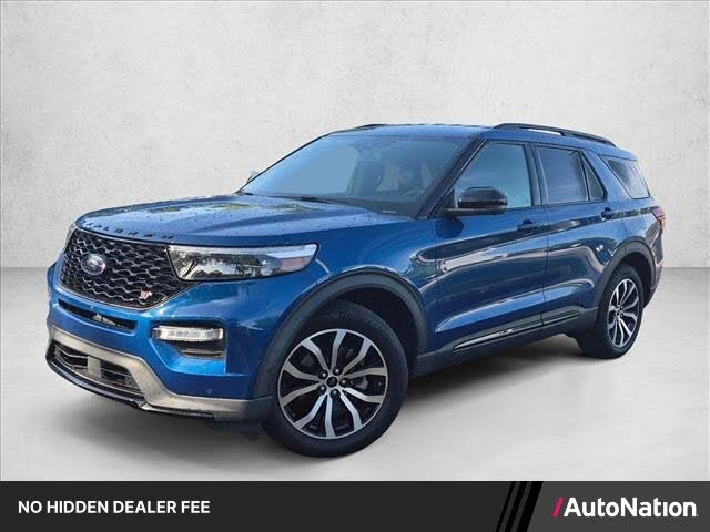 Atlas Blue Metallic 2020 Ford Explorer SUV / Crossover All-Wheel Drive Automatic