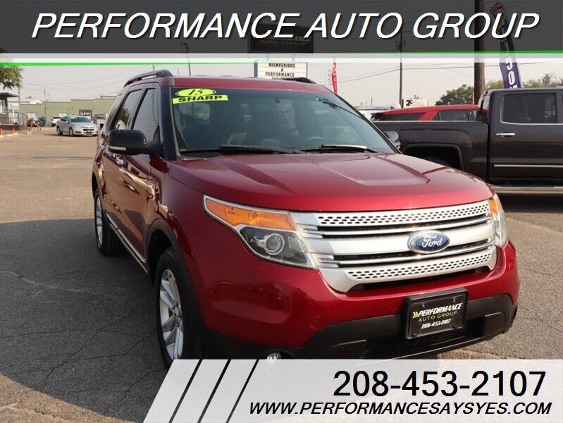 Red 2015 Ford Explorer SUV / Crossover All-Wheel Drive 6-Speed Automatic
