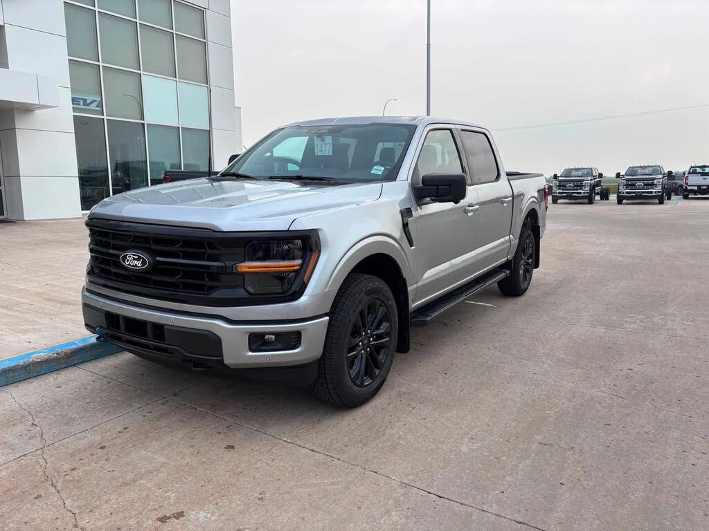 Iconic Silver Metallic 2026 Ford F-150 Pickup Truck Four-Wheel Drive Automatic
