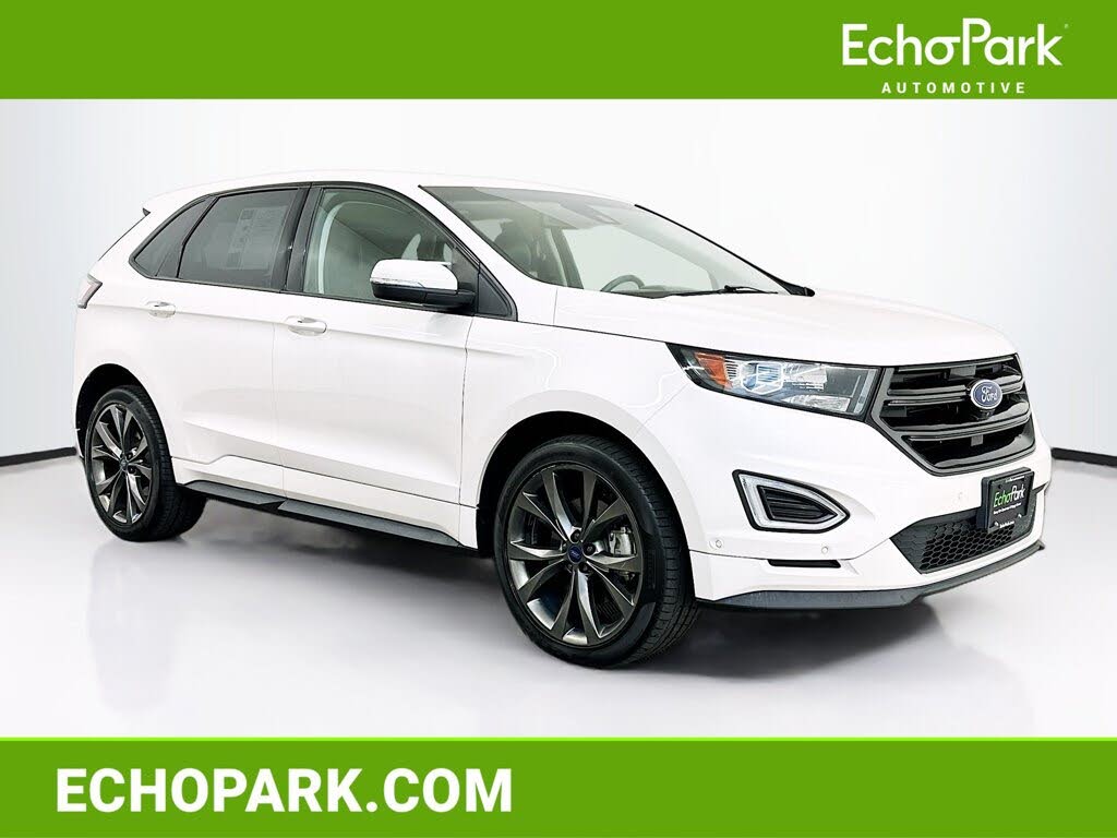 White 2017 Ford Edge SUV / Crossover All-Wheel Drive Automatic